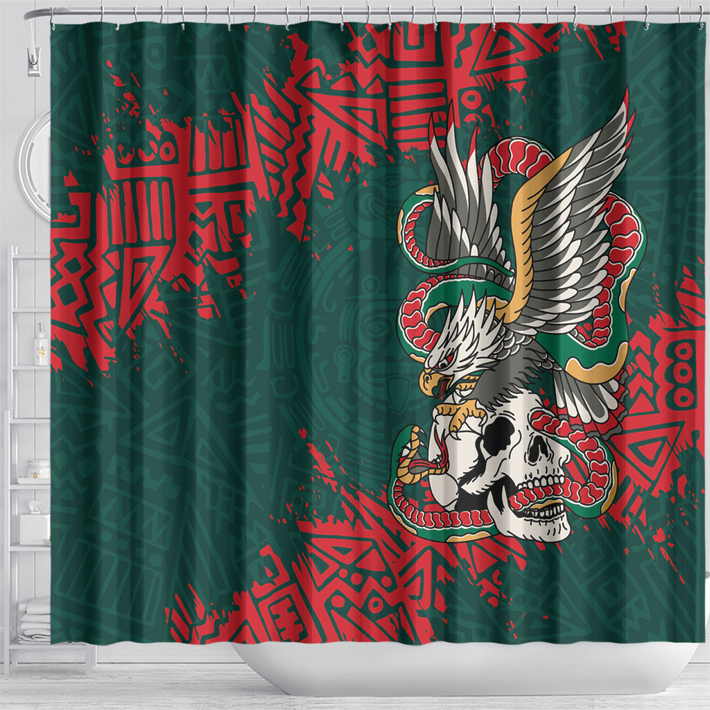 El Tri Mexico World Football 2026 Shower Curtain Mexican Pride Of Aztecs