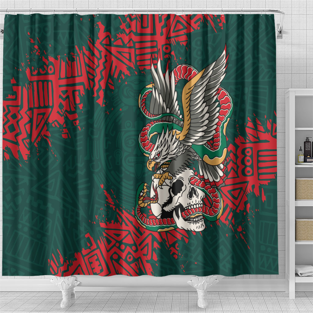 El Tri Mexico World Football 2026 Shower Curtain Mexican Pride Of Aztecs