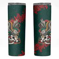 El Tri Mexico World Football 2026 Custom Skinny Tumbler Mexican Pride Of Aztecs
