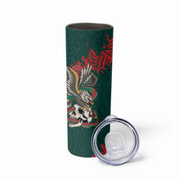 El Tri Mexico World Football 2026 Custom Skinny Tumbler Mexican Pride Of Aztecs