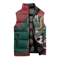 El Tri Mexico World Football 2026 Custom Sleeveless Puffer Jacket Mexican Pride Of Aztecs