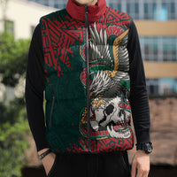El Tri Mexico World Football 2026 Custom Sleeveless Puffer Jacket Mexican Pride Of Aztecs