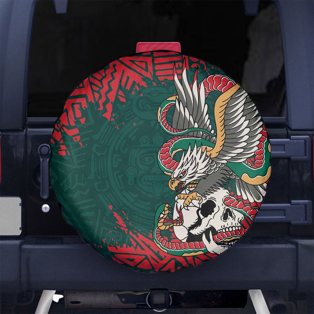 El Tri Mexico World Football 2026 Spare Tire Cover Mexican Pride Of Aztecs