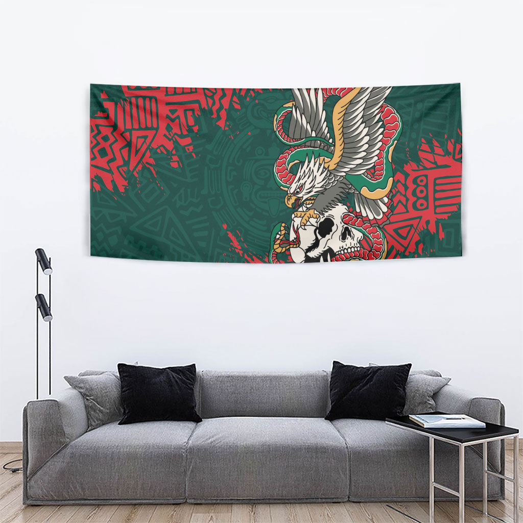 El Tri Mexico World Football 2026 Tapestry Mexican Pride Of Aztecs