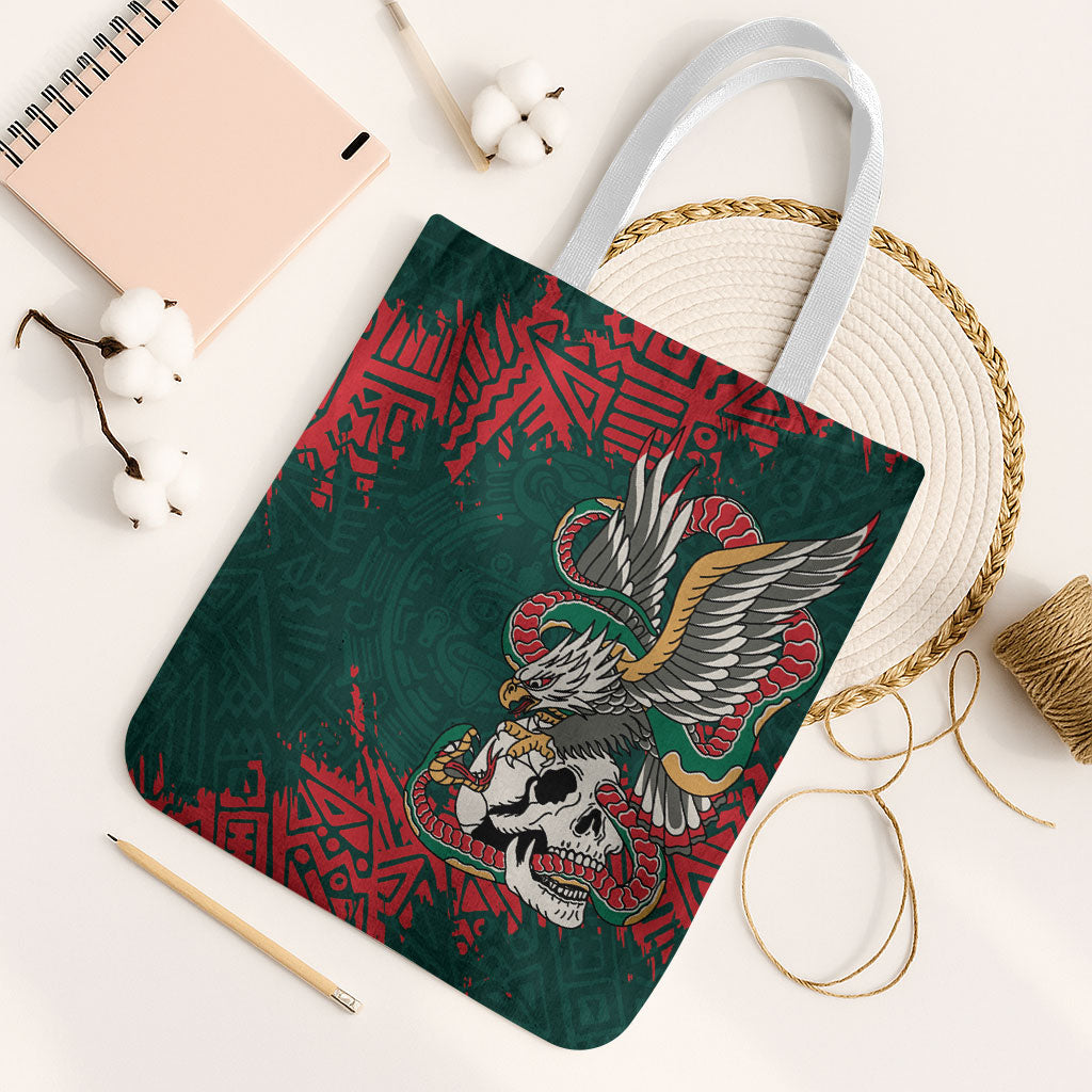 El Tri Mexico World Football 2026 Tote Bag Mexican Pride Of Aztecs