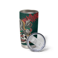 El Tri Mexico World Football 2026 Custom Tumbler Cup Mexican Pride Of Aztecs