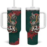 El Tri Mexico World Football 2026 Custom Tumbler With Handle Mexican Pride Of Aztecs