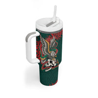 El Tri Mexico World Football 2026 Custom Tumbler With Handle Mexican Pride Of Aztecs