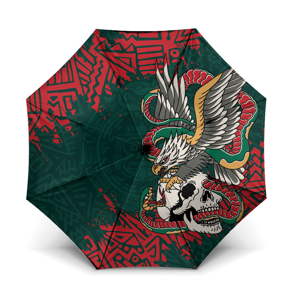 El Tri Mexico World Football 2026 Umbrella Mexican Pride Of Aztecs