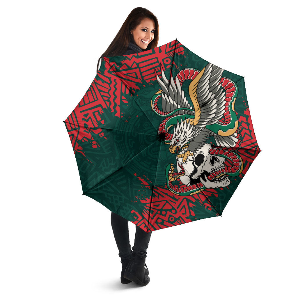 El Tri Mexico World Football 2026 Umbrella Mexican Pride Of Aztecs