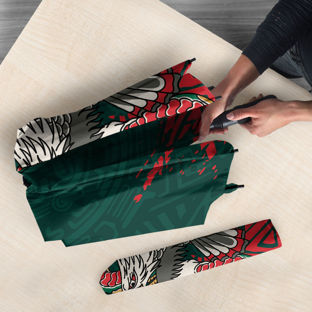 El Tri Mexico World Football 2026 Umbrella Mexican Pride Of Aztecs