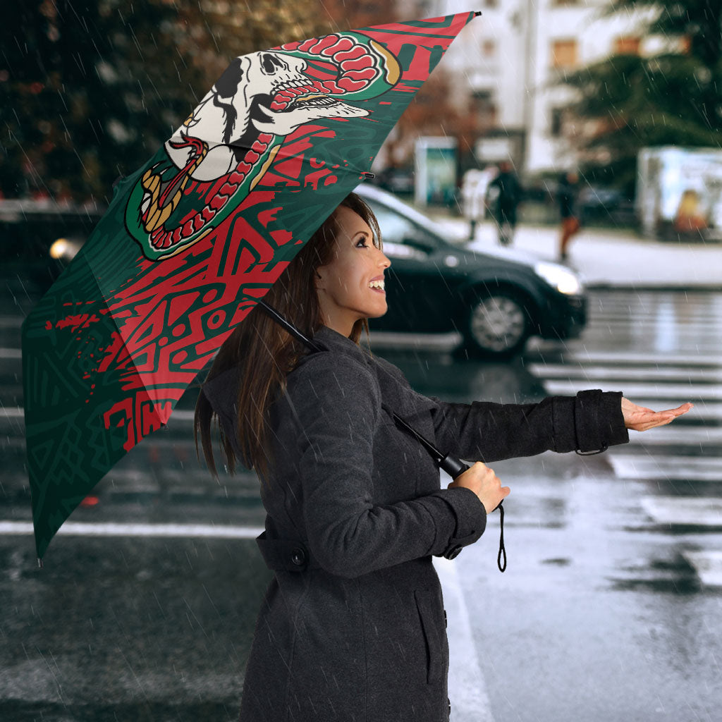 El Tri Mexico World Football 2026 Umbrella Mexican Pride Of Aztecs