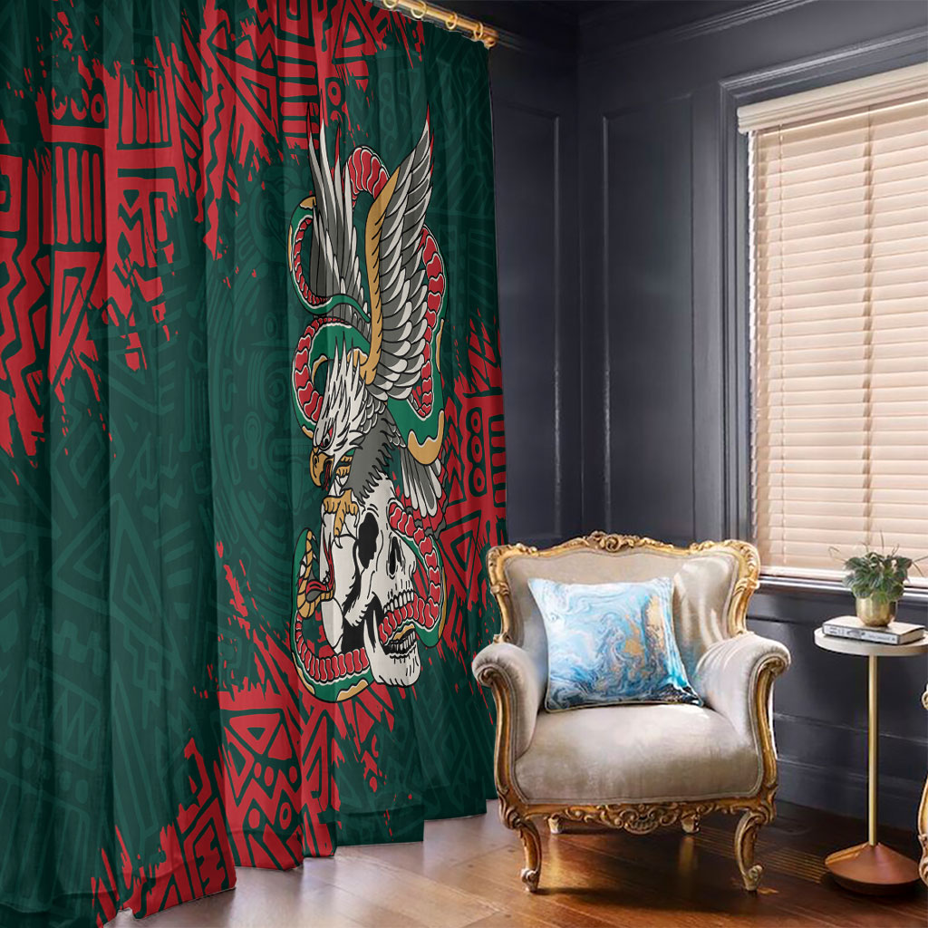 El Tri Mexico World Football 2026 Window Curtain Mexican Pride Of Aztecs