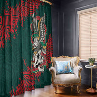 El Tri Mexico World Football 2026 Window Curtain Mexican Pride Of Aztecs