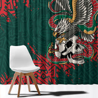 El Tri Mexico World Football 2026 Window Curtain Mexican Pride Of Aztecs