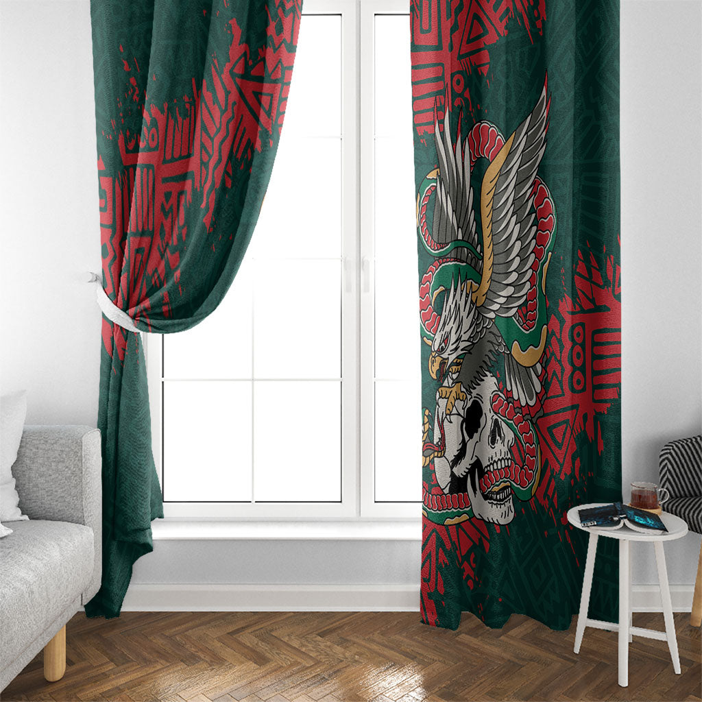 El Tri Mexico World Football 2026 Window Curtain Mexican Pride Of Aztecs