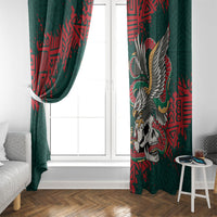 El Tri Mexico World Football 2026 Window Curtain Mexican Pride Of Aztecs
