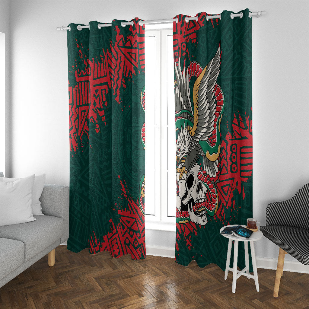 El Tri Mexico World Football 2026 Window Curtain Mexican Pride Of Aztecs