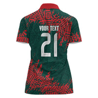 El Tri Mexico World Football 2026 Custom Women Polo Shirt Mexican Pride Of Aztecs