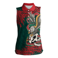 El Tri Mexico World Football 2026 Custom Women Sleeveless Polo Shirt Mexican Pride Of Aztecs