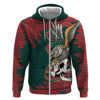 El Tri Mexico World Football 2026 Custom Zip Hoodie Mexican Pride Of Aztecs