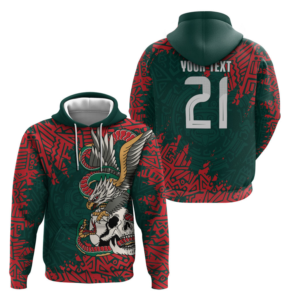 El Tri Mexico World Football 2026 Custom Zip Hoodie Mexican Pride Of Aztecs