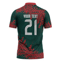 El Tri Mexico World Football 2026 Custom Zipper Polo Shirt Mexican Pride Of Aztecs