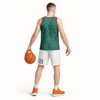 El Tri Mexico World Football 2026 Basketball Jersey Simple Calendario Azteca-inspired