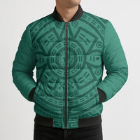El Tri Mexico World Football 2026 Bomber Puffer Jacket Simple Calendario Azteca-inspired