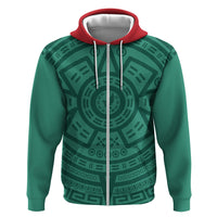 El Tri Mexico World Football 2026 Hoodie Simple Calendario Azteca-inspired