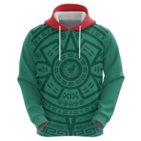 El Tri Mexico World Football 2026 Hoodie Simple Calendario Azteca-inspired