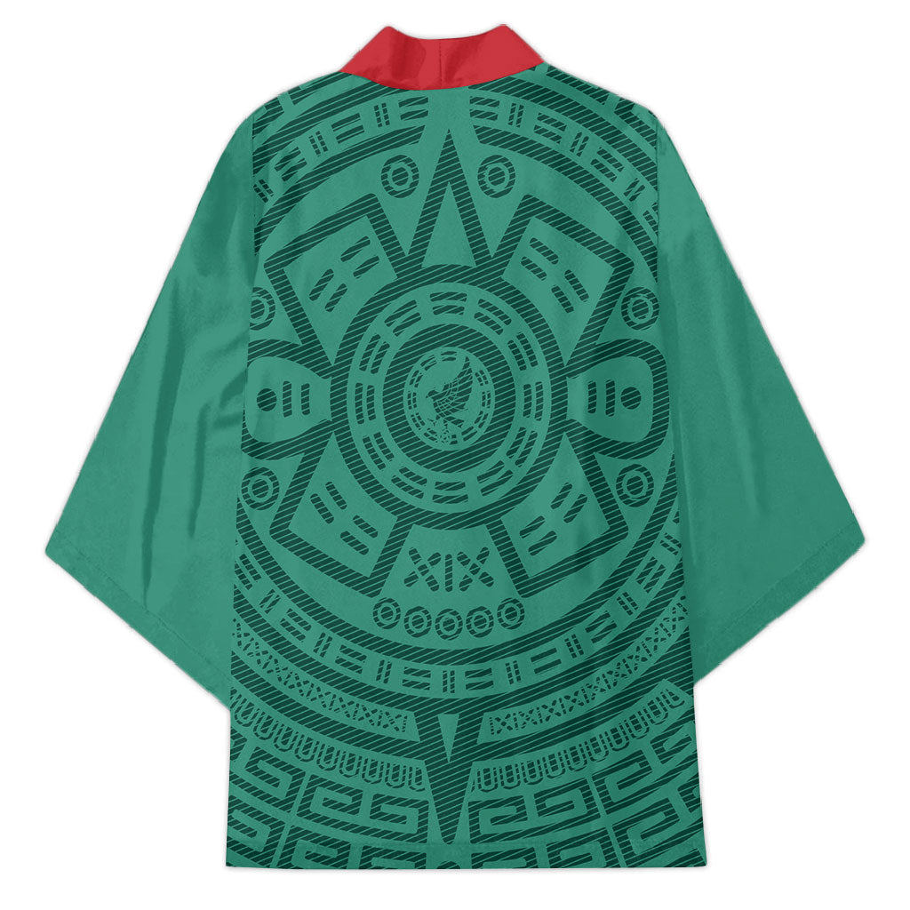 El Tri Mexico World Football 2026 Kimono Simple Calendario Azteca-inspired