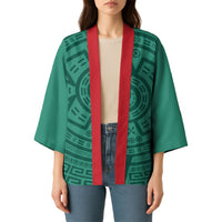 El Tri Mexico World Football 2026 Kimono Simple Calendario Azteca-inspired