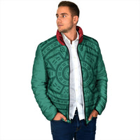 El Tri Mexico World Football 2026 Padded Jacket Simple Calendario Azteca-inspired