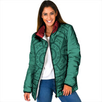 El Tri Mexico World Football 2026 Padded Jacket Simple Calendario Azteca-inspired