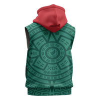El Tri Mexico World Football 2026 Sleeveless Hoodie Simple Calendario Azteca-inspired