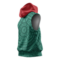 El Tri Mexico World Football 2026 Sleeveless Hoodie Simple Calendario Azteca-inspired