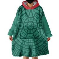 El Tri Mexico World Football 2026 Wearable Blanket Hoodie Simple Calendario Azteca-inspired