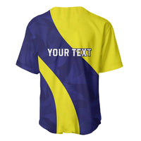 Felis dia di Bandera Curacao Personalized Baseball Jersey Curacao Flag Style - Wonder Print Shop
