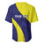 Felis dia di Bandera Curacao Personalized Baseball Jersey Curacao Flag Style - Wonder Print Shop