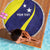Felis dia di Bandera Curacao Personalized Beach Blanket Curacao Flag Style - Wonder Print Shop