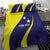 Felis dia di Bandera Curacao Personalized Bedding Set Curacao Flag Style - Wonder Print Shop