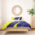 Felis dia di Bandera Curacao Personalized Bedding Set Curacao Flag Style - Wonder Print Shop