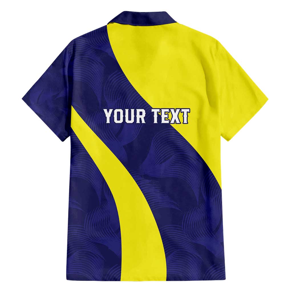 Felis dia di Bandera Curacao Personalized Family Matching Long Sleeve Bodycon Dress and Hawaiian Shirt Curacao Flag Style - Wonder Print Shop