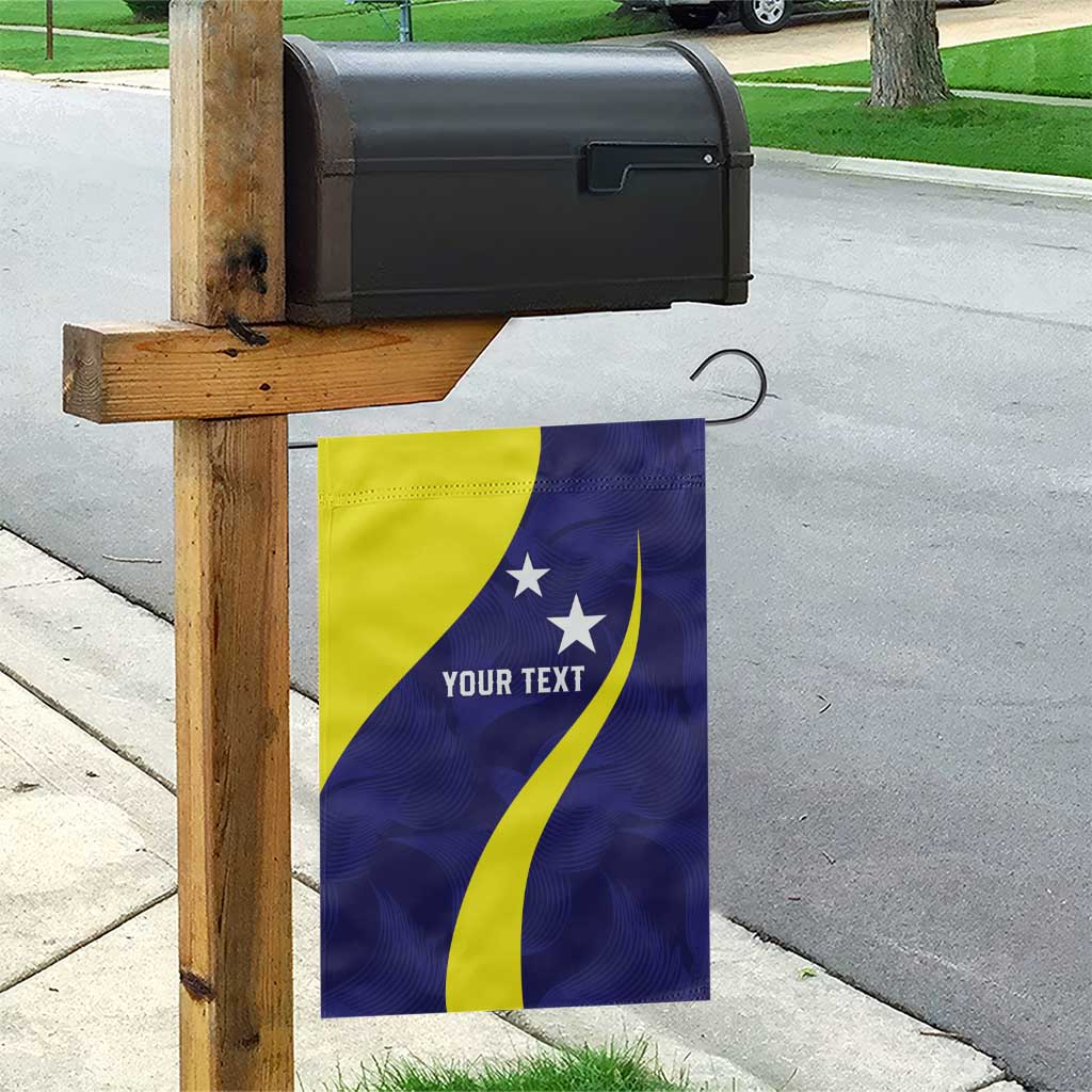 Felis dia di Bandera Curacao Personalized Garden Flag Curacao Flag Style - Wonder Print Shop