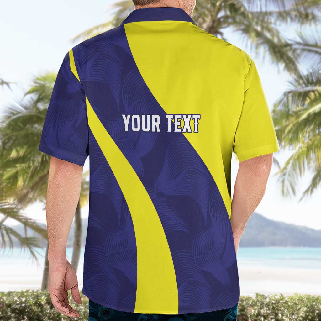 Felis dia di Bandera Curacao Personalized Hawaiian Shirt Curacao Flag Style - Wonder Print Shop