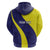 Felis dia di Bandera Curacao Personalized Hoodie Curacao Flag Style - Wonder Print Shop