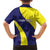 Felis dia di Bandera Curacao Personalized Kid Hawaiian Shirt Curacao Flag Style - Wonder Print Shop