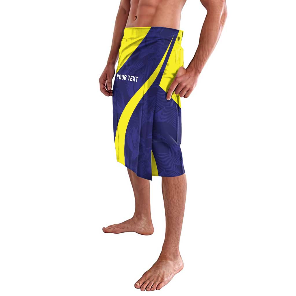 Felis dia di Bandera Curacao Personalized Lavalava Curacao Flag Style - Wonder Print Shop