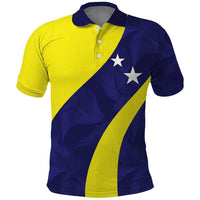 Felis dia di Bandera Curacao Personalized Polo Shirt Curacao Flag Style - Wonder Print Shop